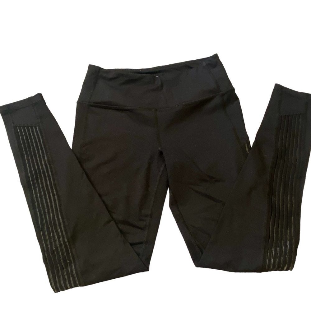 Victoria's Secret Sport Leggings Knockout SM Black High Rise Pockets Breathable